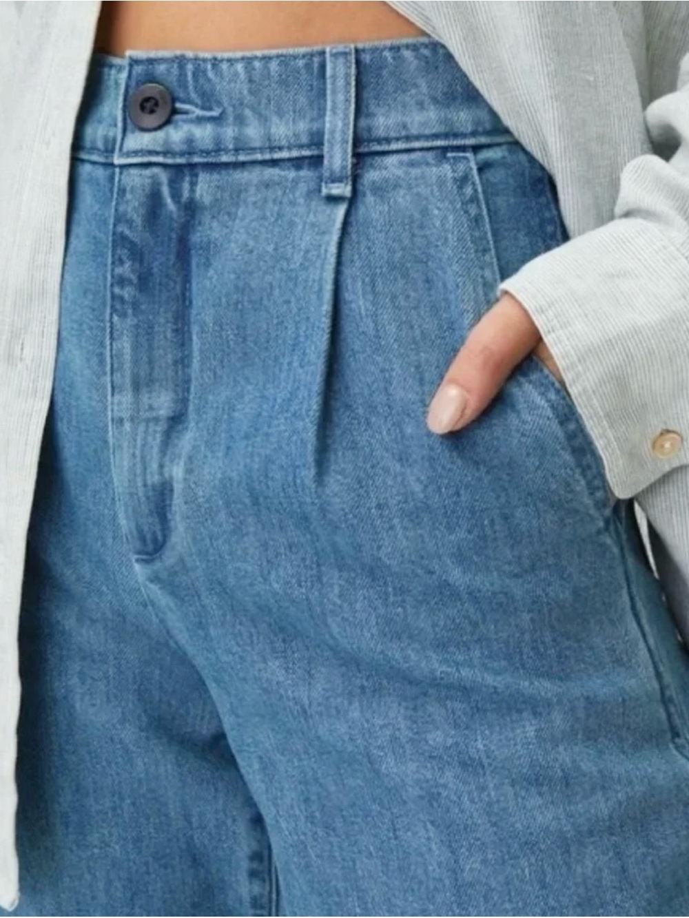 Wilfred Free Detour High Waisted Jeans Size 8 - Picture 2 of 15